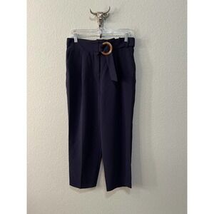 Topshop Navy Blue Business/Slacks Pants